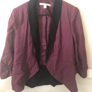 Plum blazer